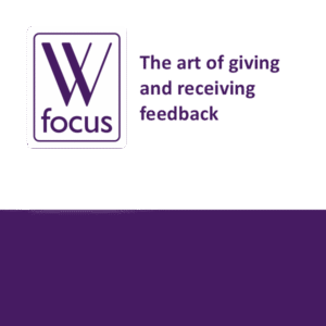 The art of giving and receiving feedback